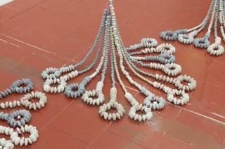 Maria E. André’s ‘Adornos’ work shown in the exhibition ‘Welcome to the Age of Chaos, Welcome to Entrotopia!’